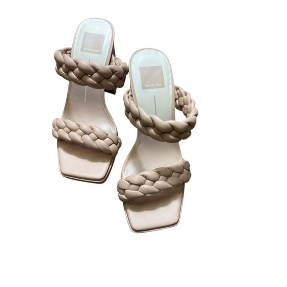 Dolce Vita Shoes - Dolce Vita Light Nude Braided Strap Sandals Sz 7